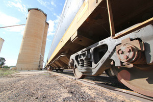 Railways and Silos at Cowangie, Victoria