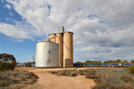 Railways and Silos at Cowangie, Victoria