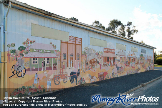 Parilla town mural, South Australia