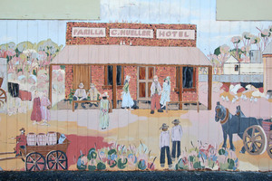 Parilla town mural, South Australia
