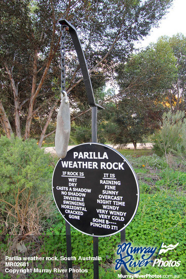 Parilla weather rock, South Australia