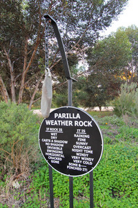 Parilla weather rock, South Australia