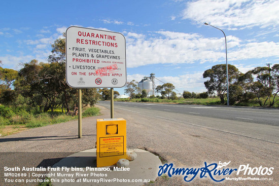 South Australia Fruit Fly bins, Pinnaroo, Mallee