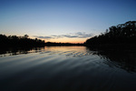 Sunrise on the Murray River at Border Cliffs