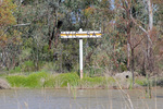 Victorian - South Australian border sign, Border Cliffs