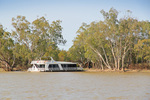 Houseboat moored near Border Cliffs