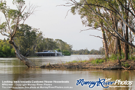 Looking back towards Customs House Houseboats