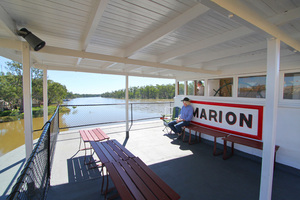 Graham enjoying PS Marion cruise near Brenda Park