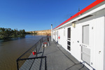 Looking back along the PS Marion and river views