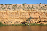 Erroded cliffs near Blanchetown