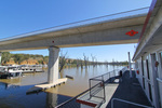 PS Marion heading under Blanchetown Bridges