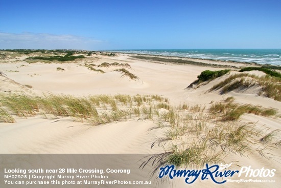 Looking south near 28 Mile Crossing, Coorong