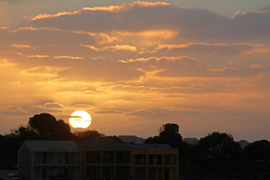 Sunset at Hindmarsh Island Marina