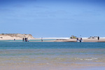 Murray Mouth at the Coorong National Park from Hindmarsh Island
