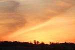 Sunset over Wyperfeld National Park