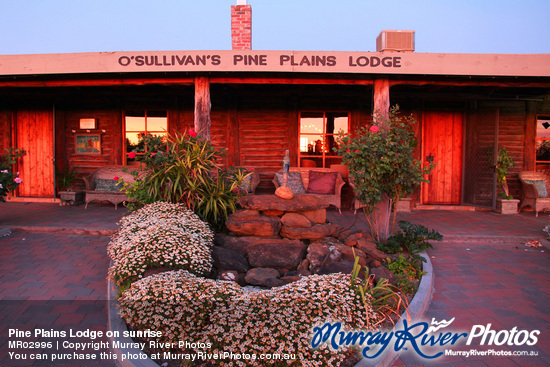 Pine Plains Lodge on sunrise