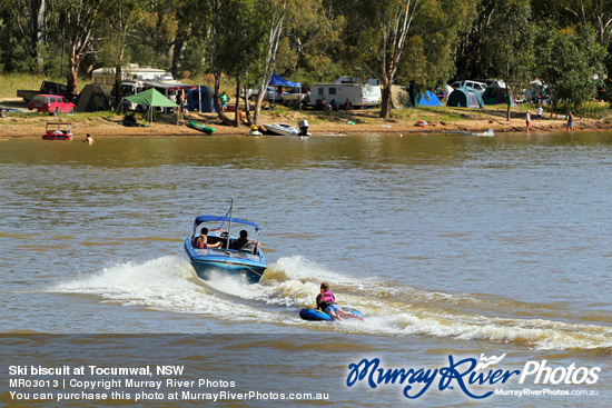 Ski biscuit at Tocumwal, NSW