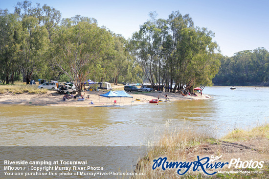 Riverside camping at Tocumwal