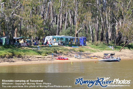 Riverside camping at Tocumwal