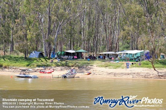 Riverside camping at Tocumwal