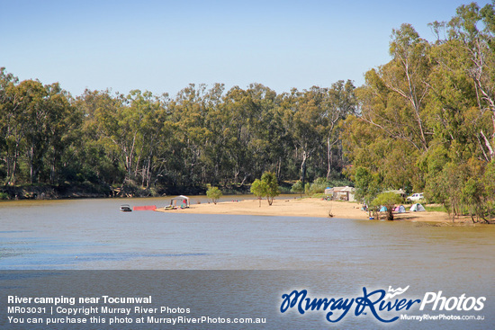 River camping near Tocumwal