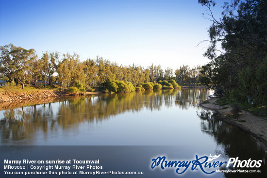 Murray River on sunrise at Tocumwal