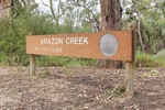 Amazon Creek Sign