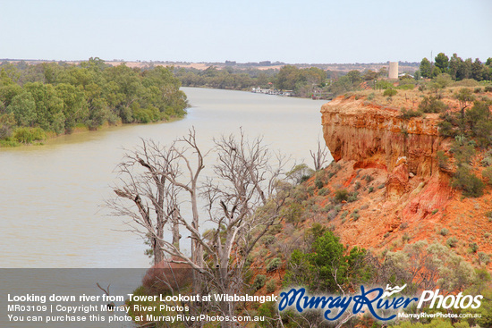 Looking down river from Tower Lookout at Wilabalangaloo