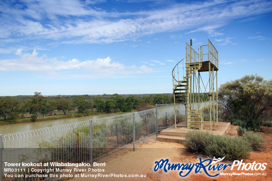 Tower lookout at Wilabalangaloo, Berri