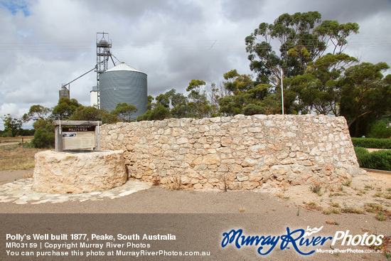 Polly's Well built 1877, Peake, South Australia