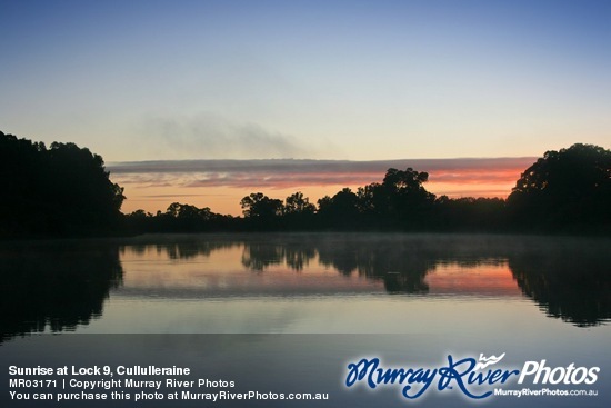 Sunrise at Lock 9, Cullulleraine