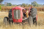 Old tractor at Kingston on Murray