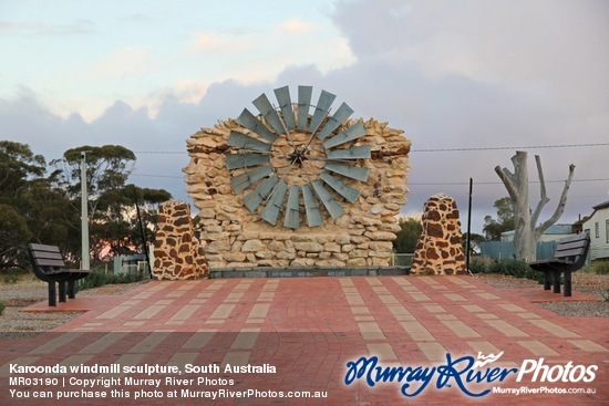 Karoonda windmill sculpture, South Australia