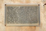 1956 Flood plaque at Curlwaa, New South Wales