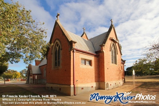 St Francis Xavier Church, built 1871