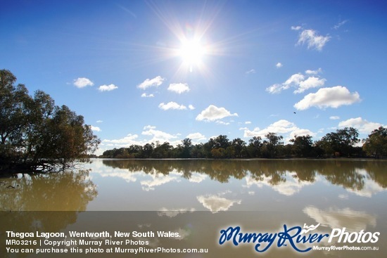 Thegoa Lagoon, Wentworth, New South Wales.