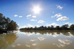 Thegoa Lagoon, Wentworth, New South Wales.