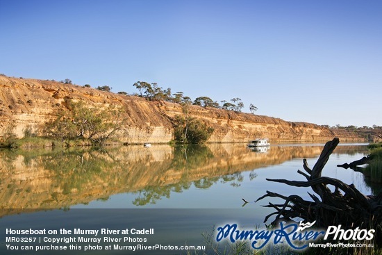 Houseboat on the Murray River at Cadell