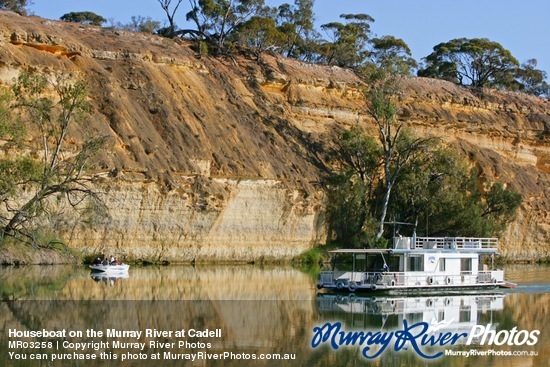 Houseboat on the Murray River at Cadell