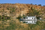 Houseboat on the Murray River at Cadell