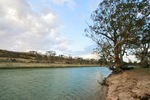 Cliffs opposite Graeme Claxton Reserve, Cadell