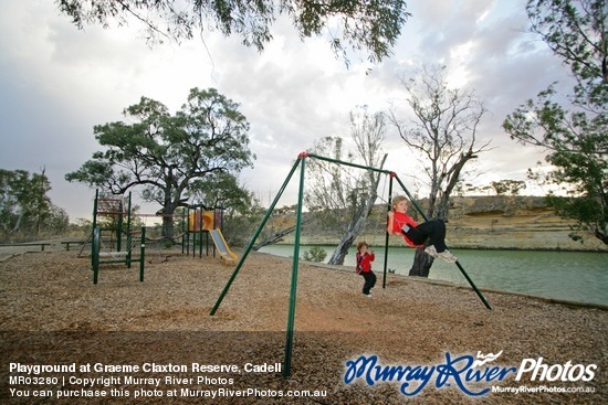 Playground at Graeme Claxton Reserve, Cadell