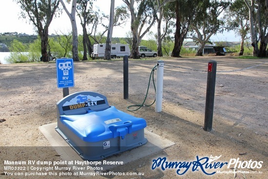 Mannum RV dump point at Haythorpe Reserve