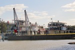 PS Ruby and PS Marion in Lock 10, Wentworth