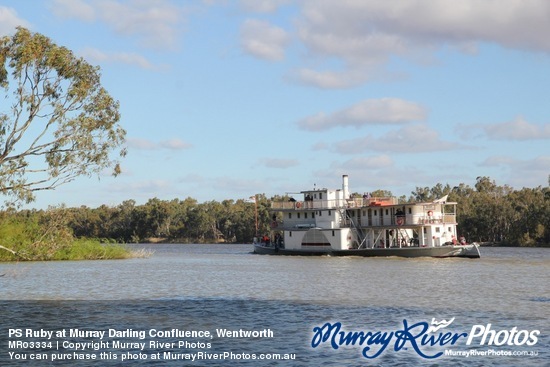 PS Ruby at Murray Darling Confluence, Wentworth