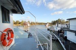 View of paddle steamers from Oscar W, Wentworth