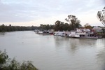 Paddle boats at Wentworth Port