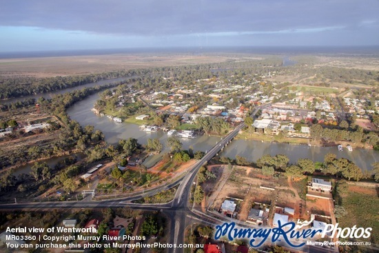 Aerial view of Wentworth