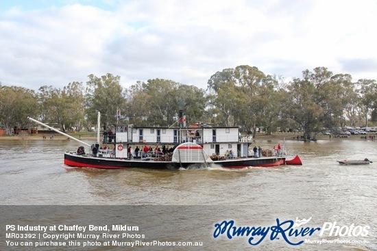 PS Industry at Chaffey Bend, Mildura