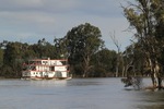 PS Marion at Chaffey Bend, Mildura